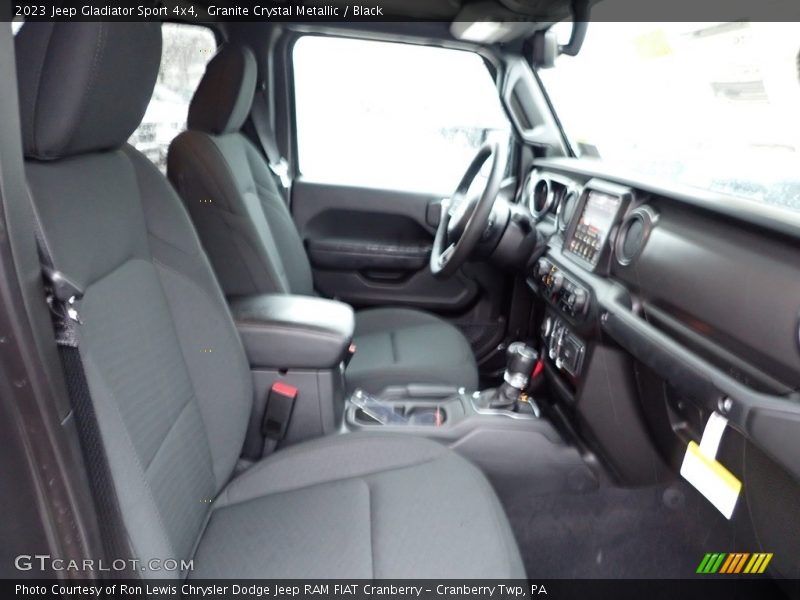 Granite Crystal Metallic / Black 2023 Jeep Gladiator Sport 4x4