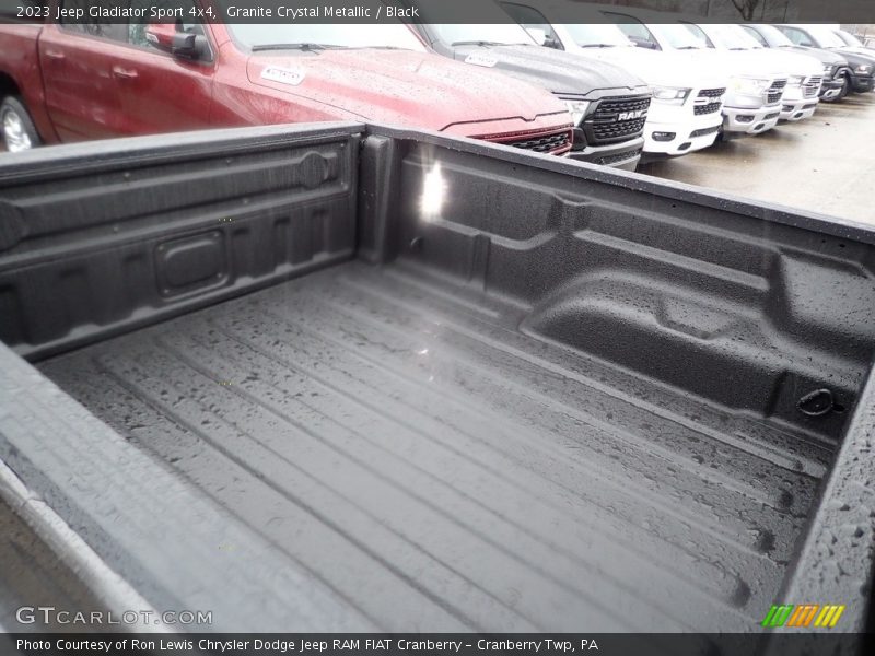 Granite Crystal Metallic / Black 2023 Jeep Gladiator Sport 4x4