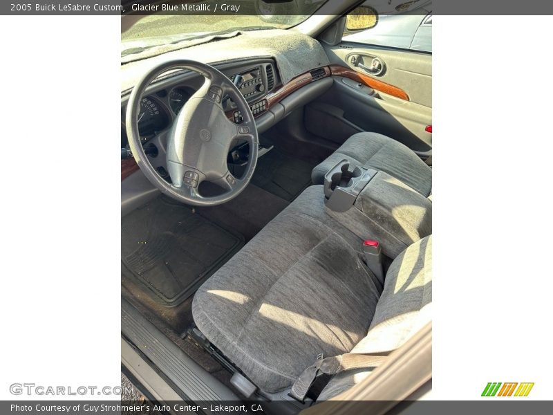 Glacier Blue Metallic / Gray 2005 Buick LeSabre Custom