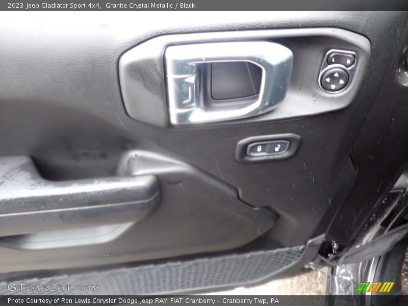 Granite Crystal Metallic / Black 2023 Jeep Gladiator Sport 4x4