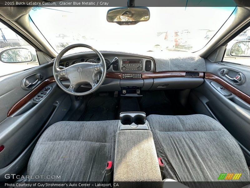 Glacier Blue Metallic / Gray 2005 Buick LeSabre Custom