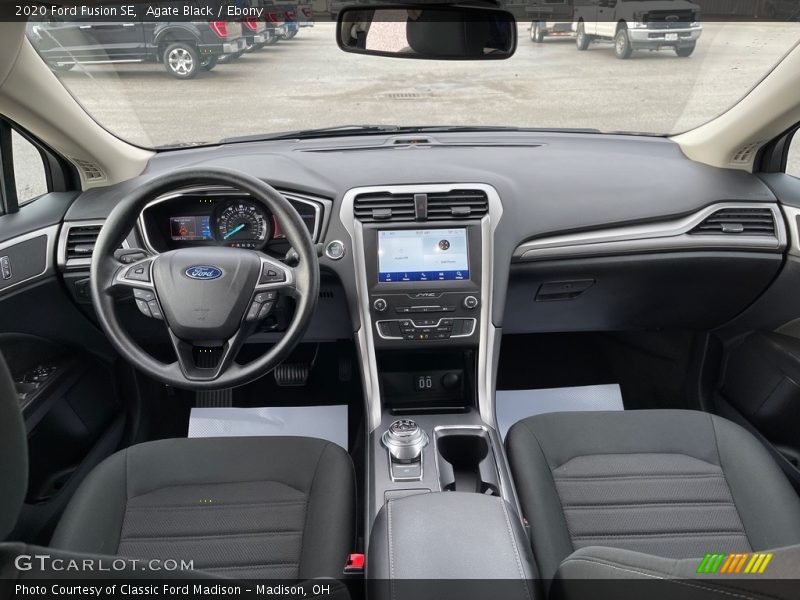 Agate Black / Ebony 2020 Ford Fusion SE