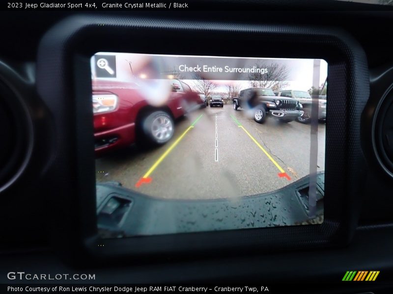 Granite Crystal Metallic / Black 2023 Jeep Gladiator Sport 4x4