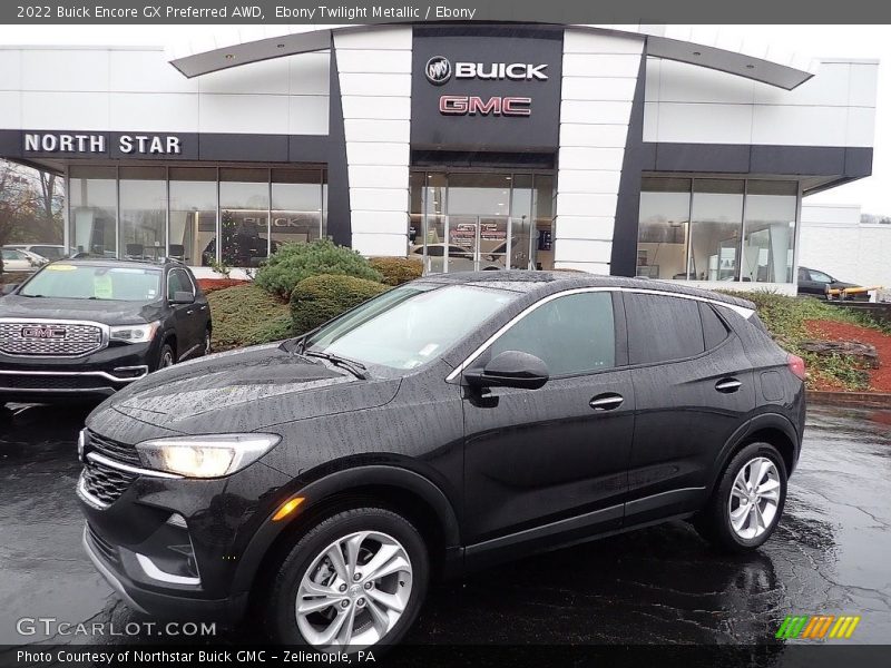 Ebony Twilight Metallic / Ebony 2022 Buick Encore GX Preferred AWD