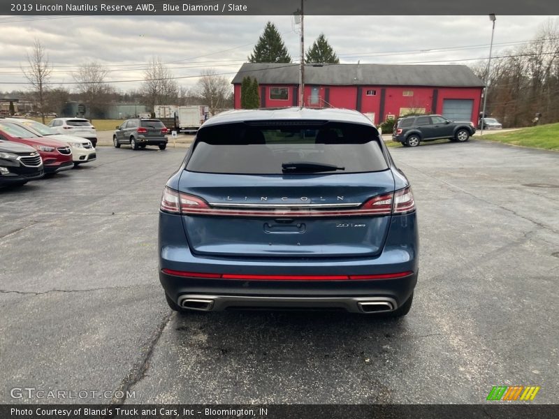 Blue Diamond / Slate 2019 Lincoln Nautilus Reserve AWD