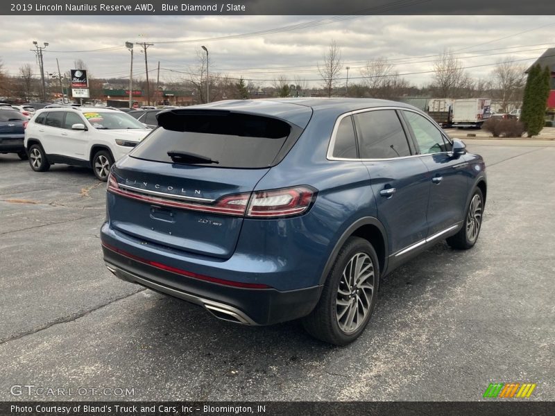 Blue Diamond / Slate 2019 Lincoln Nautilus Reserve AWD