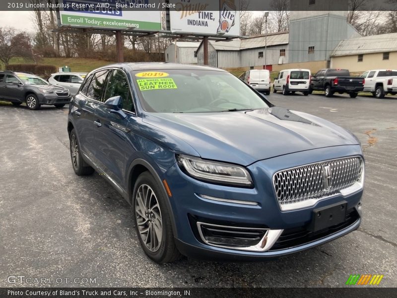 Blue Diamond / Slate 2019 Lincoln Nautilus Reserve AWD