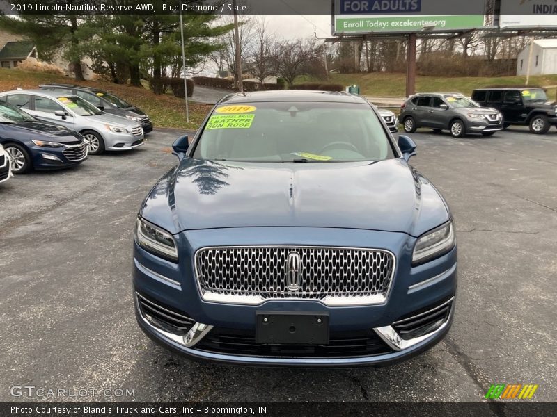 Blue Diamond / Slate 2019 Lincoln Nautilus Reserve AWD