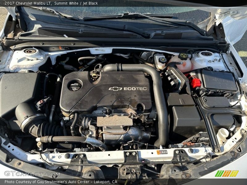 Summit White / Jet Black 2017 Chevrolet Malibu LT