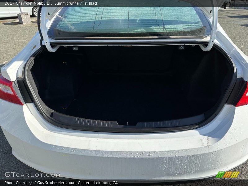 Summit White / Jet Black 2017 Chevrolet Malibu LT