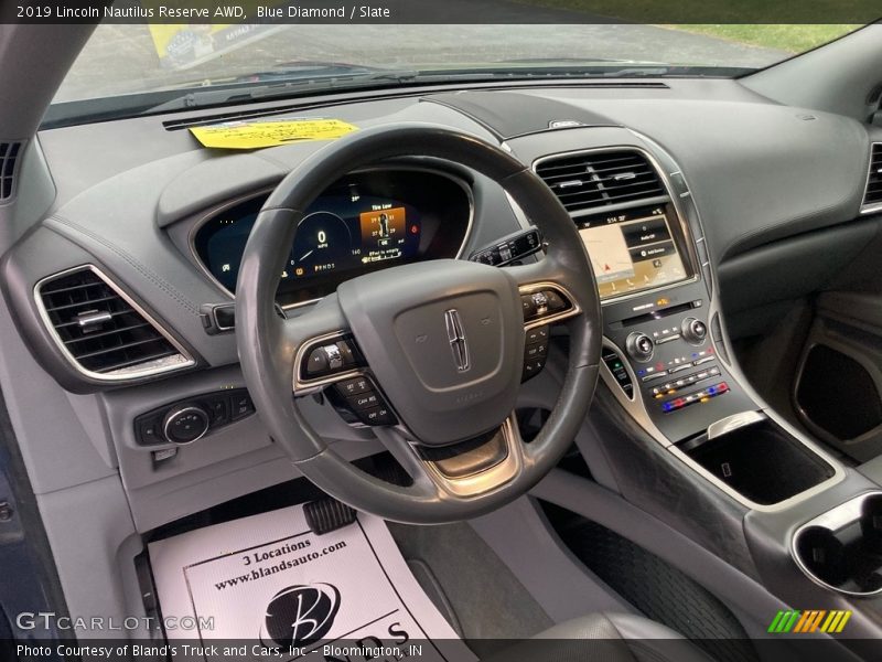 Blue Diamond / Slate 2019 Lincoln Nautilus Reserve AWD