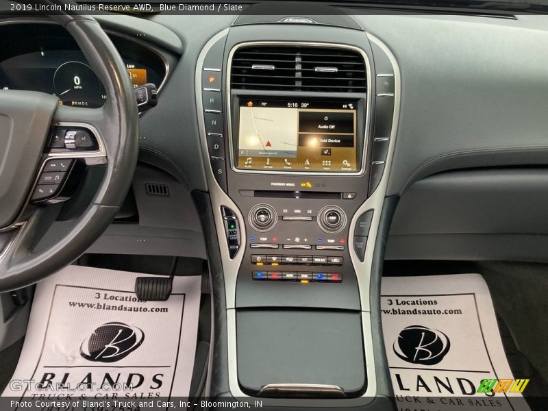 Blue Diamond / Slate 2019 Lincoln Nautilus Reserve AWD