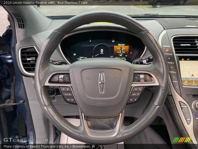  2019 Nautilus Reserve AWD Steering Wheel