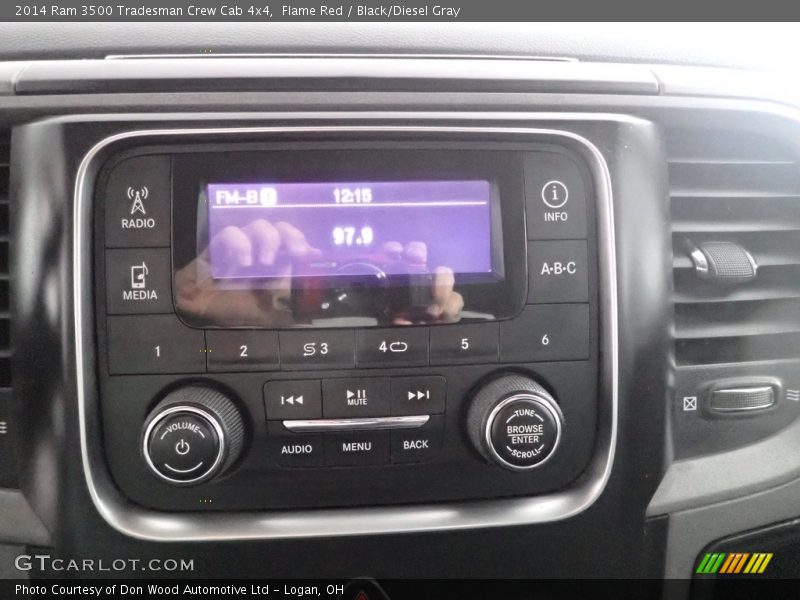 Flame Red / Black/Diesel Gray 2014 Ram 3500 Tradesman Crew Cab 4x4