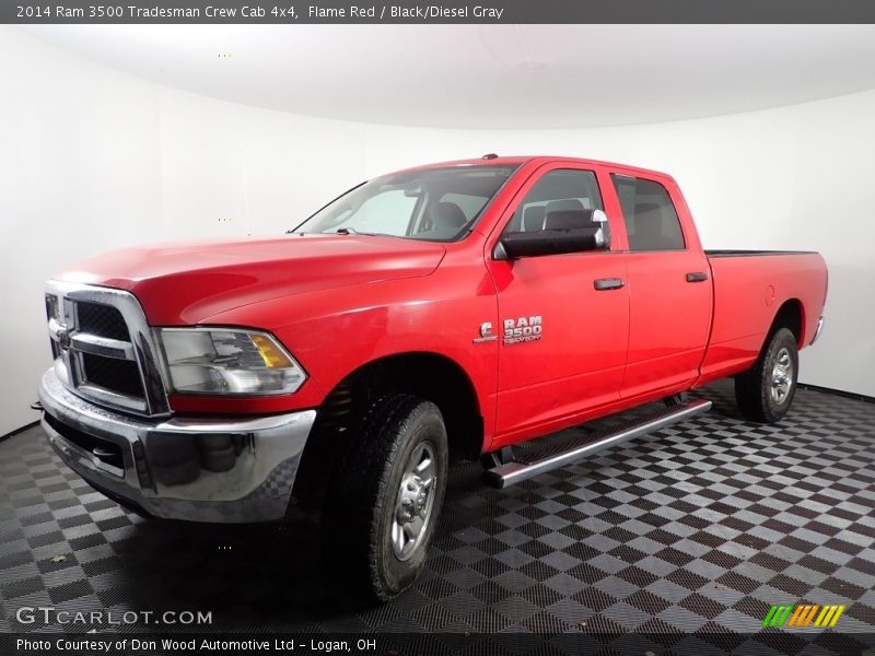 Front 3/4 View of 2014 3500 Tradesman Crew Cab 4x4