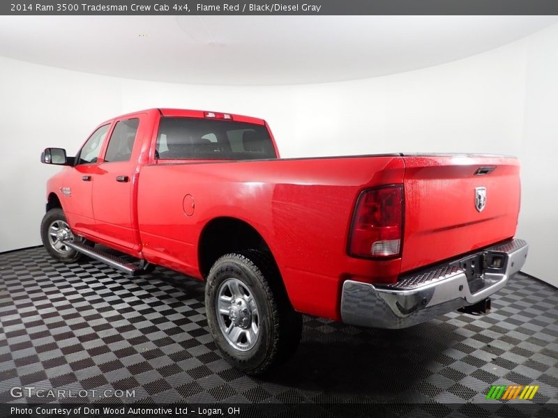  2014 3500 Tradesman Crew Cab 4x4 Flame Red