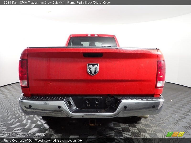 Flame Red / Black/Diesel Gray 2014 Ram 3500 Tradesman Crew Cab 4x4
