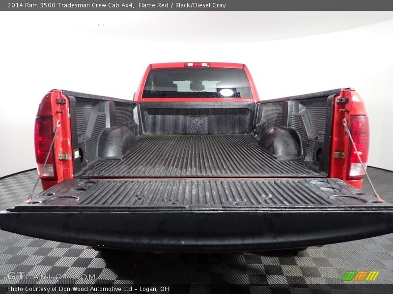 Flame Red / Black/Diesel Gray 2014 Ram 3500 Tradesman Crew Cab 4x4