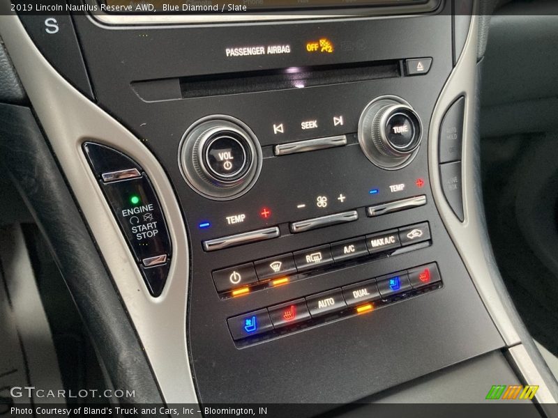 Blue Diamond / Slate 2019 Lincoln Nautilus Reserve AWD