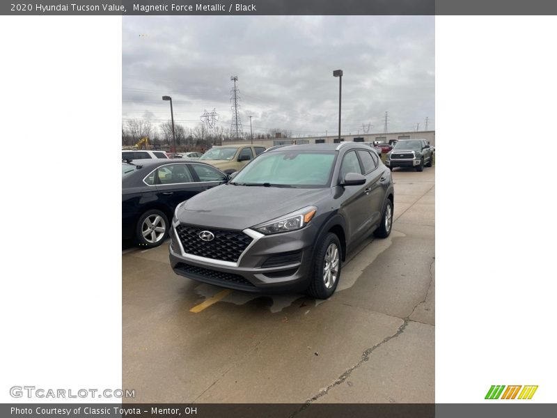 Magnetic Force Metallic / Black 2020 Hyundai Tucson Value