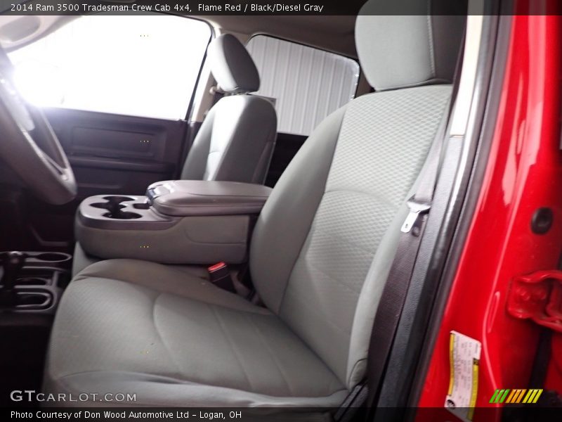 Flame Red / Black/Diesel Gray 2014 Ram 3500 Tradesman Crew Cab 4x4