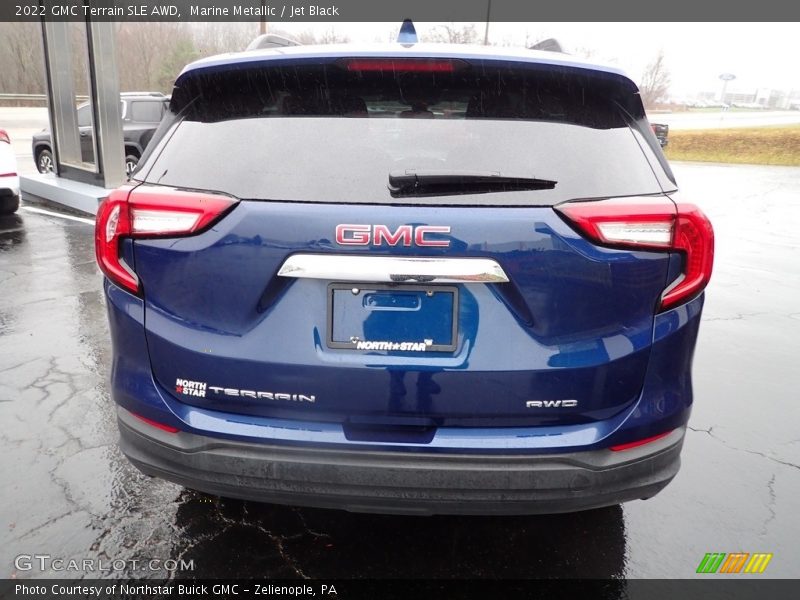 Marine Metallic / Jet Black 2022 GMC Terrain SLE AWD