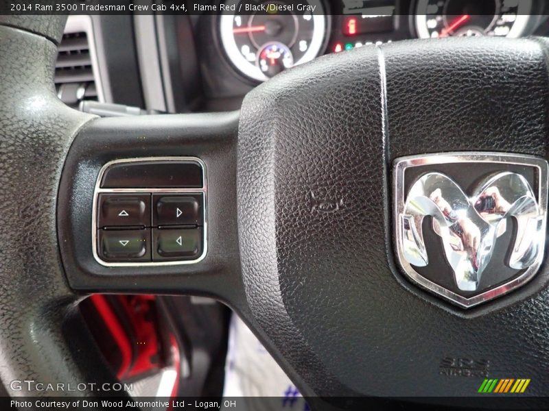  2014 3500 Tradesman Crew Cab 4x4 Steering Wheel