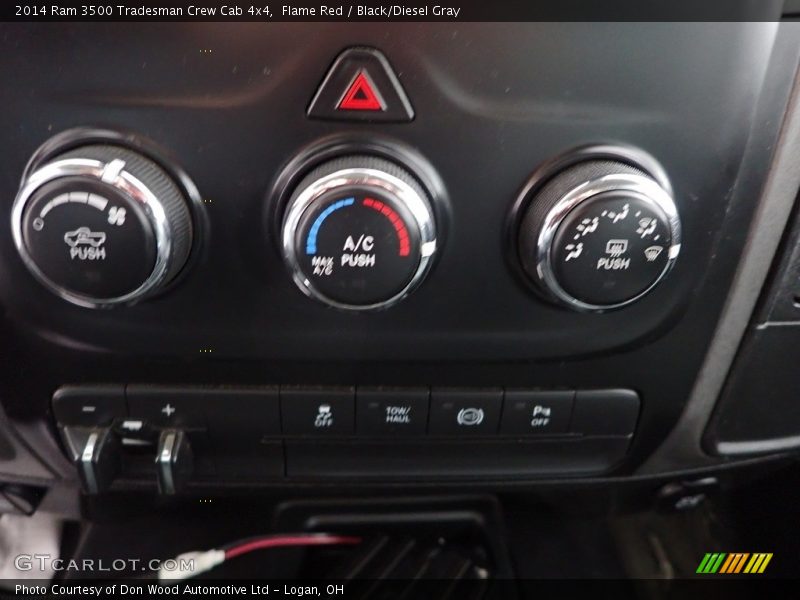 Flame Red / Black/Diesel Gray 2014 Ram 3500 Tradesman Crew Cab 4x4