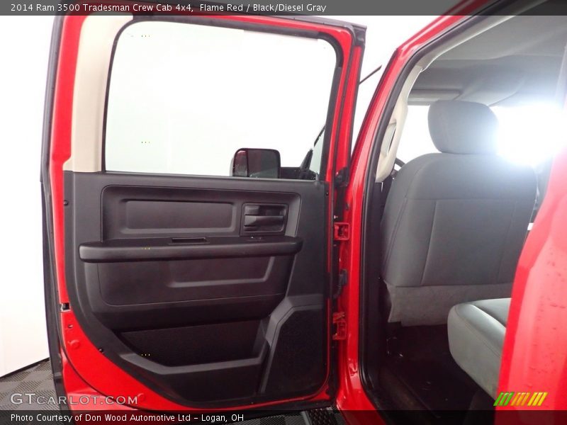 Flame Red / Black/Diesel Gray 2014 Ram 3500 Tradesman Crew Cab 4x4