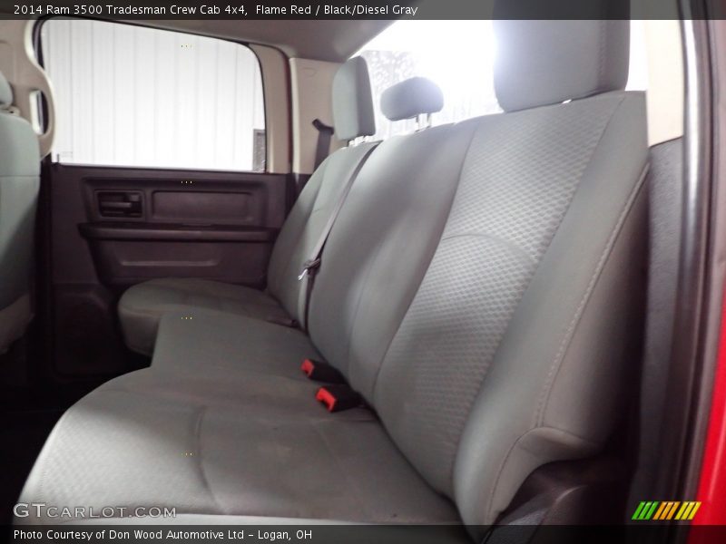 Flame Red / Black/Diesel Gray 2014 Ram 3500 Tradesman Crew Cab 4x4