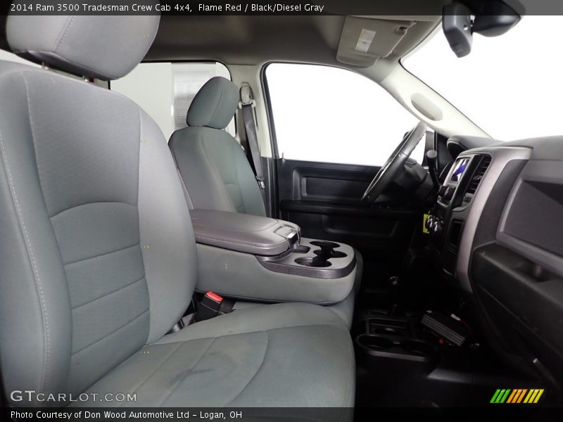 Flame Red / Black/Diesel Gray 2014 Ram 3500 Tradesman Crew Cab 4x4