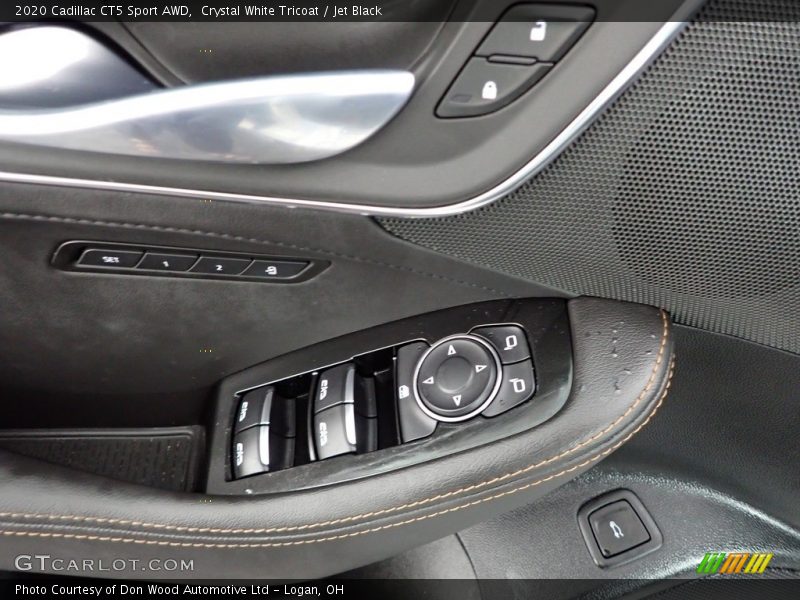 Crystal White Tricoat / Jet Black 2020 Cadillac CT5 Sport AWD
