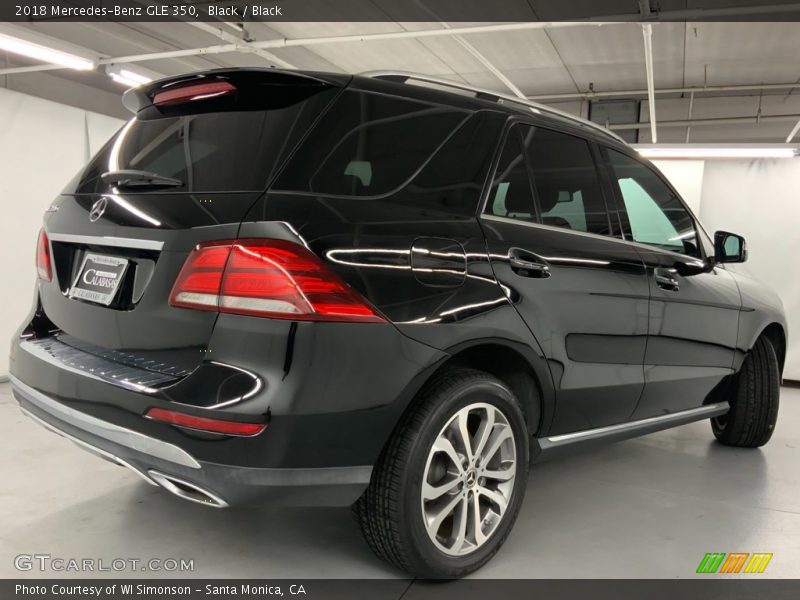 Black / Black 2018 Mercedes-Benz GLE 350