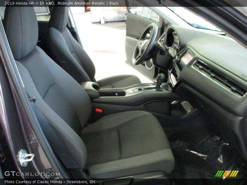 Midnight Amethyst Metallic / Black 2019 Honda HR-V EX AWD