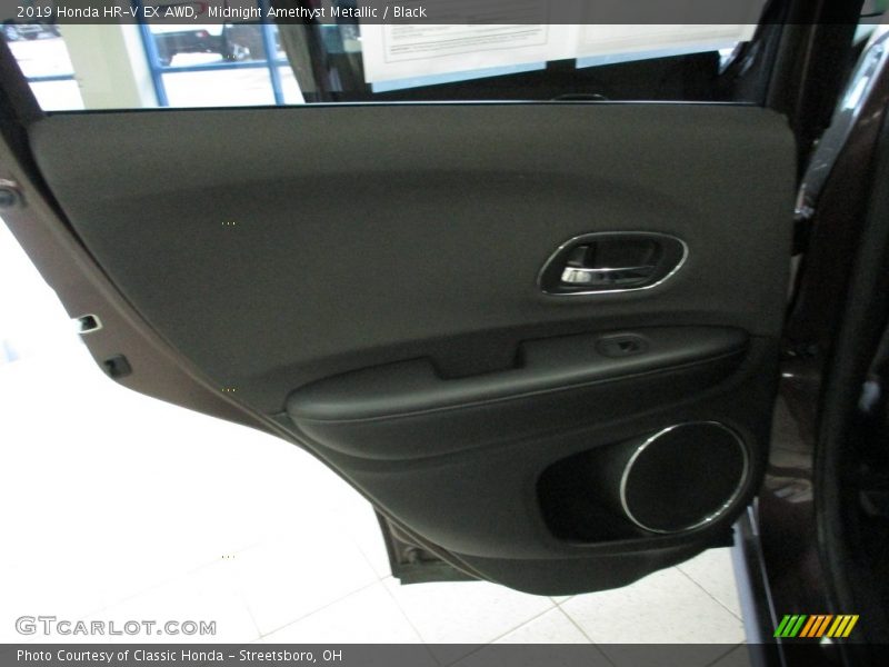 Midnight Amethyst Metallic / Black 2019 Honda HR-V EX AWD