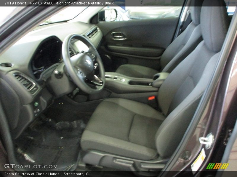 Midnight Amethyst Metallic / Black 2019 Honda HR-V EX AWD