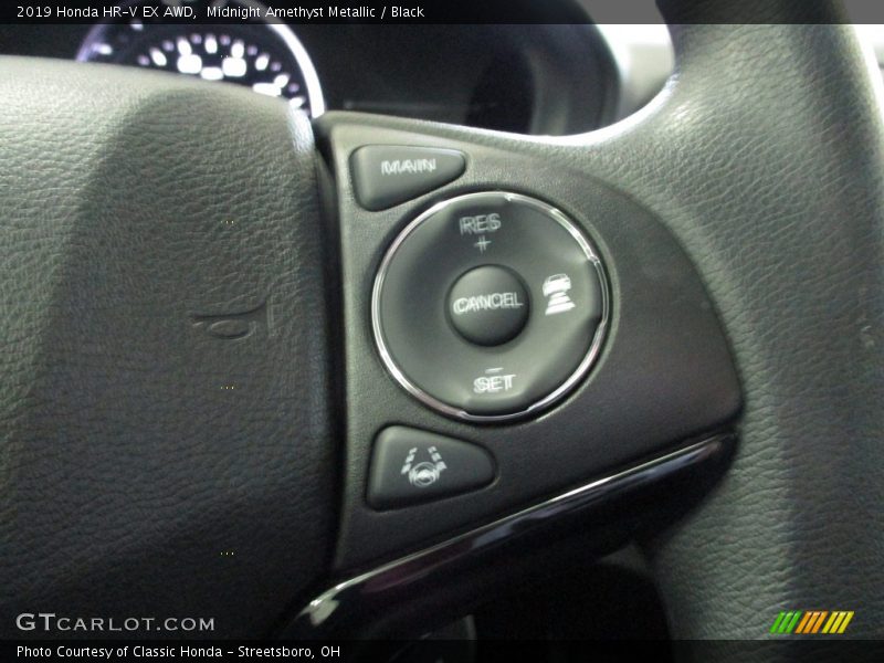 Midnight Amethyst Metallic / Black 2019 Honda HR-V EX AWD
