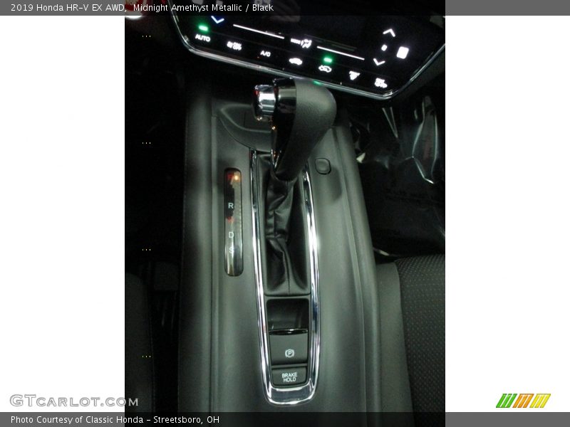 Midnight Amethyst Metallic / Black 2019 Honda HR-V EX AWD