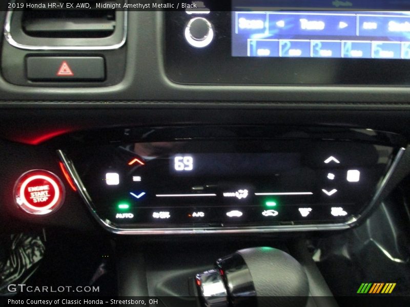 Midnight Amethyst Metallic / Black 2019 Honda HR-V EX AWD