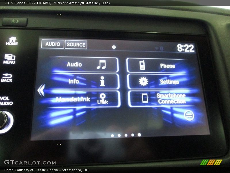 Midnight Amethyst Metallic / Black 2019 Honda HR-V EX AWD