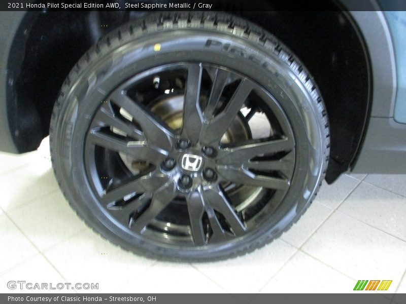 Steel Sapphire Metallic / Gray 2021 Honda Pilot Special Edition AWD