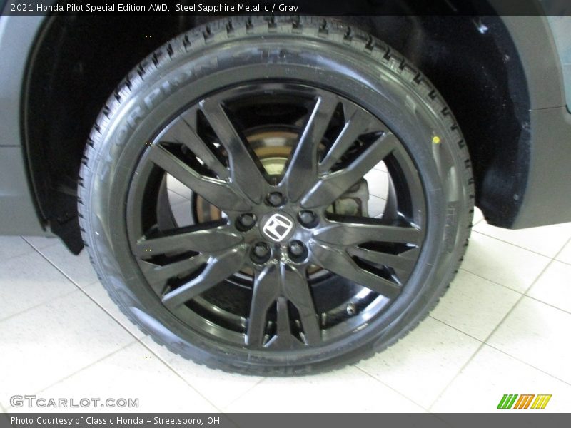 Steel Sapphire Metallic / Gray 2021 Honda Pilot Special Edition AWD