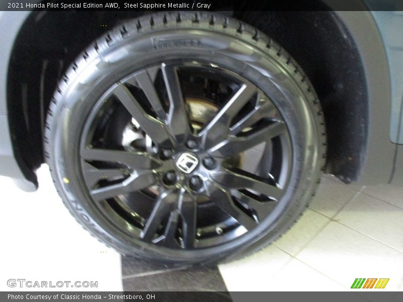 Steel Sapphire Metallic / Gray 2021 Honda Pilot Special Edition AWD