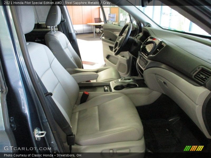 Steel Sapphire Metallic / Gray 2021 Honda Pilot Special Edition AWD