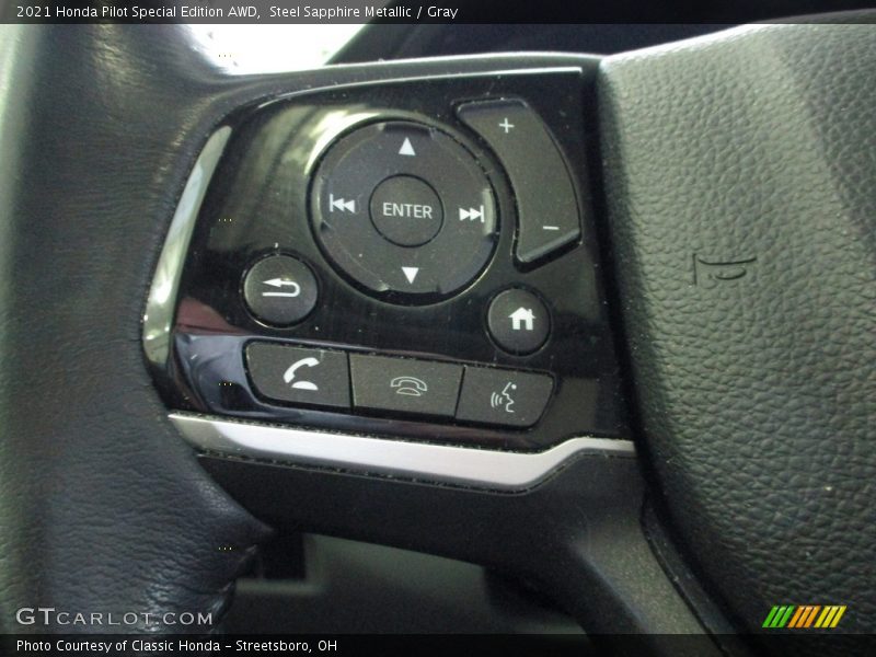 Steel Sapphire Metallic / Gray 2021 Honda Pilot Special Edition AWD