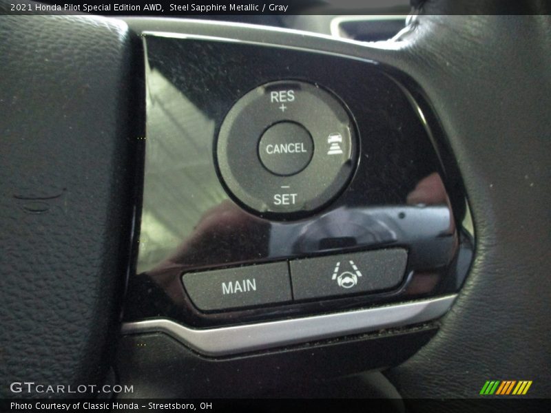 Steel Sapphire Metallic / Gray 2021 Honda Pilot Special Edition AWD