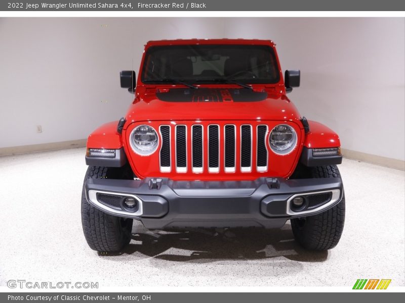 Firecracker Red / Black 2022 Jeep Wrangler Unlimited Sahara 4x4