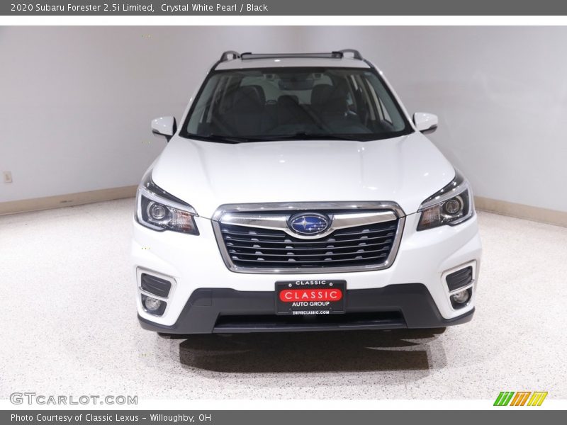 Crystal White Pearl / Black 2020 Subaru Forester 2.5i Limited