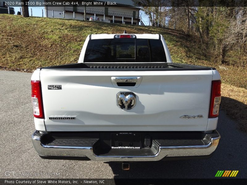 Bright White / Black 2020 Ram 1500 Big Horn Crew Cab 4x4