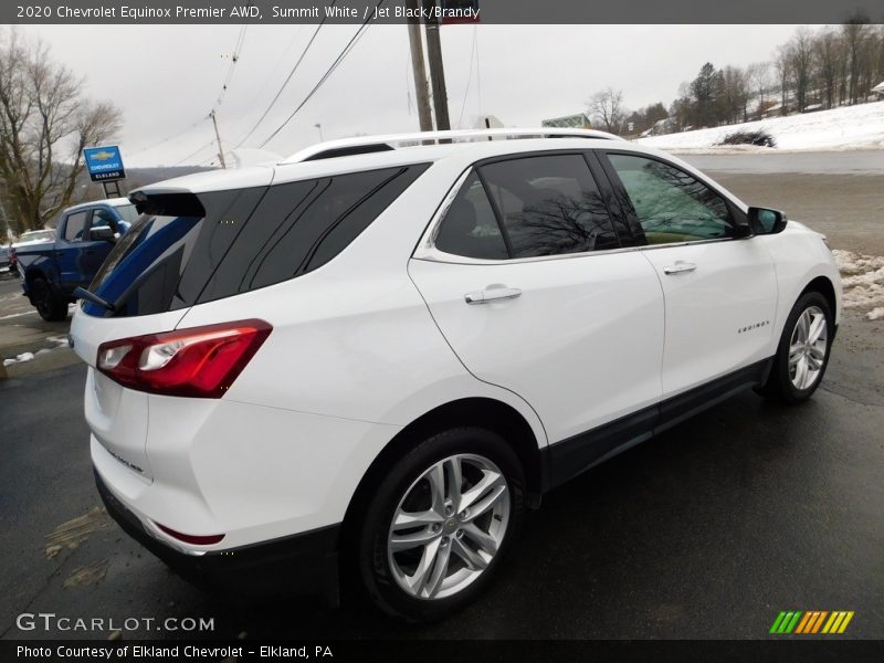 Summit White / Jet Black/Brandy 2020 Chevrolet Equinox Premier AWD
